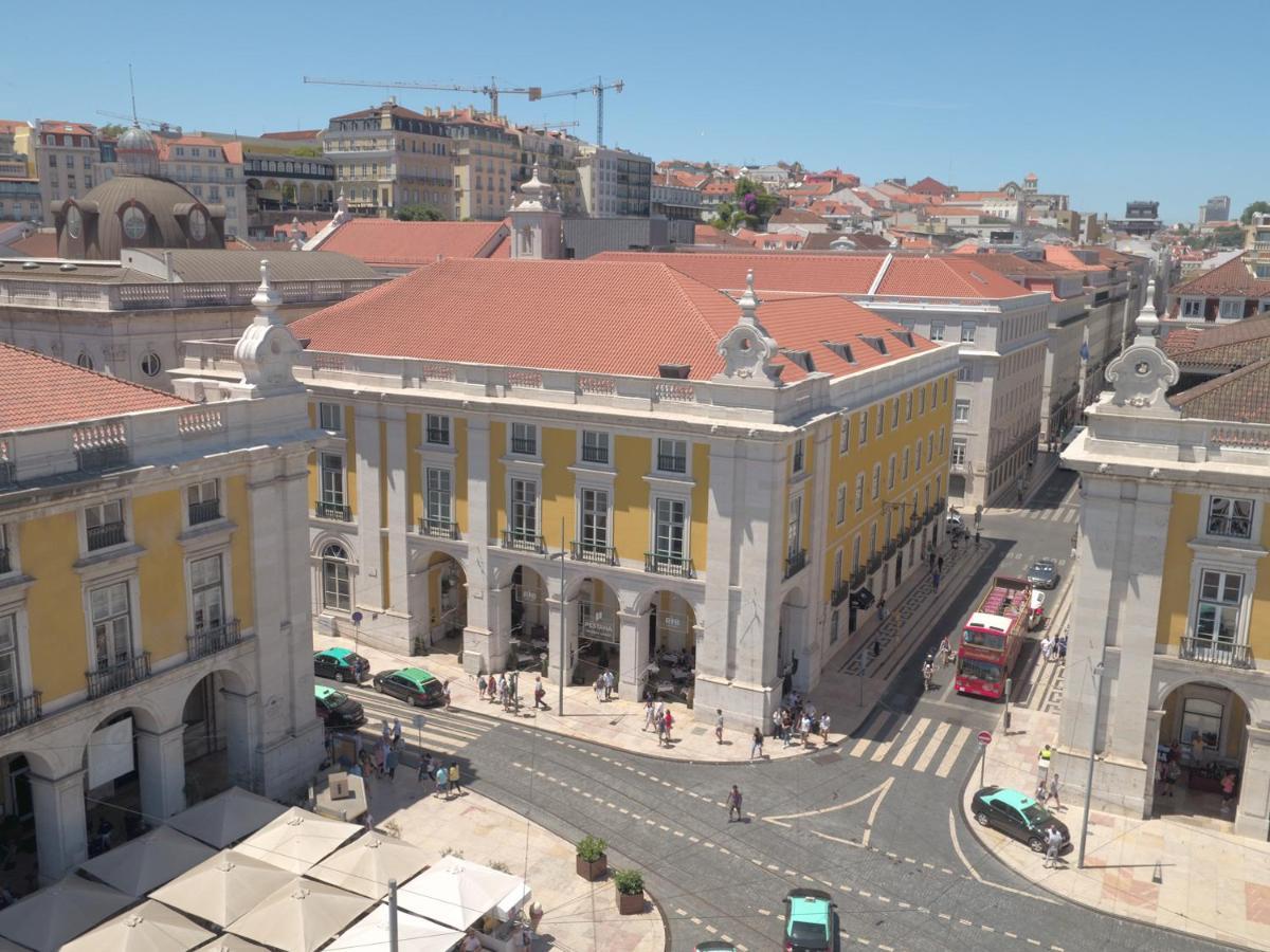 Pousada de Lisboa Praça do Comércio - Small Luxury Hoteles of the World Exterior foto The Rossio railway station