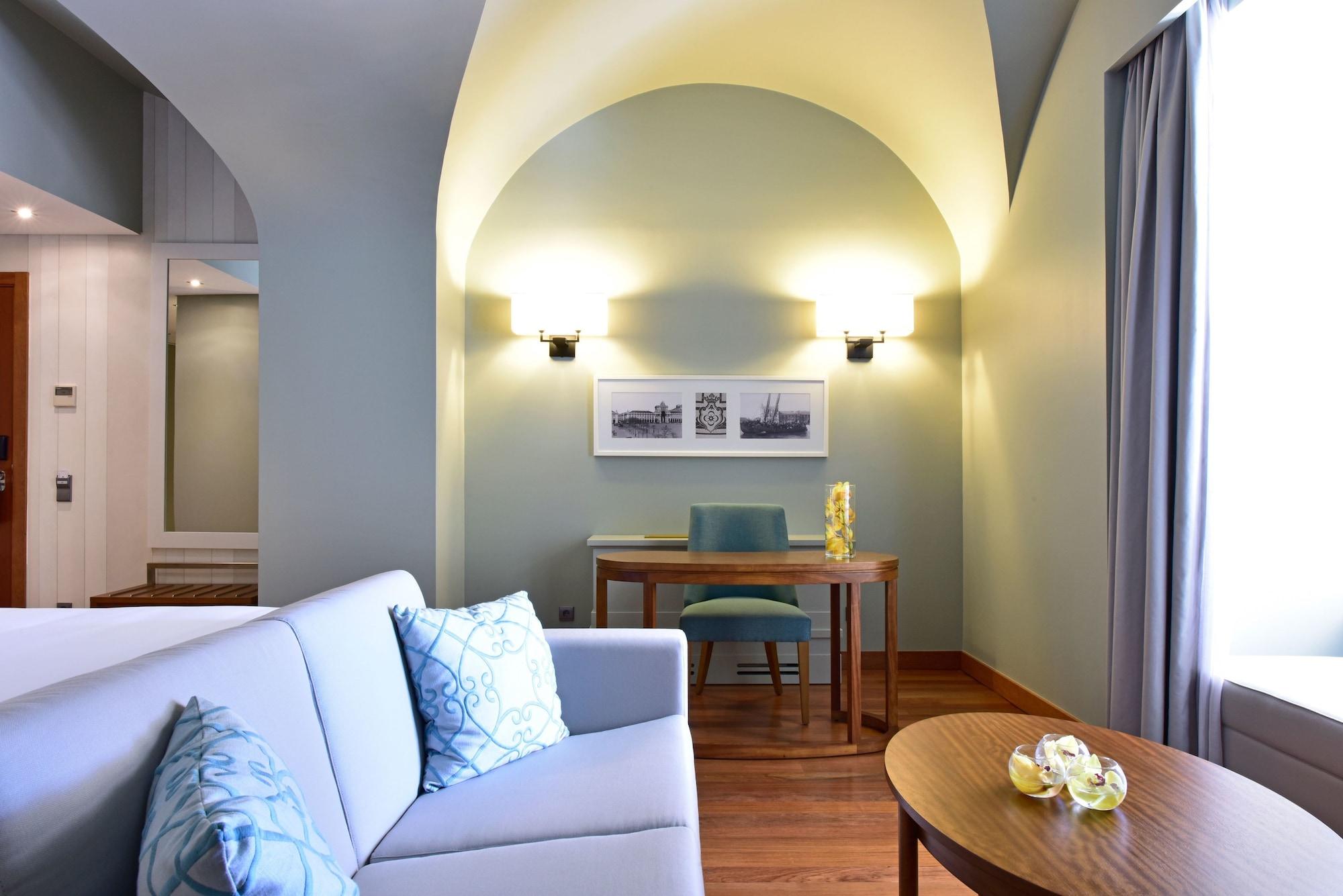 Pousada de Lisboa Praça do Comércio - Small Luxury Hoteles of the World Exterior foto A room at the hotel