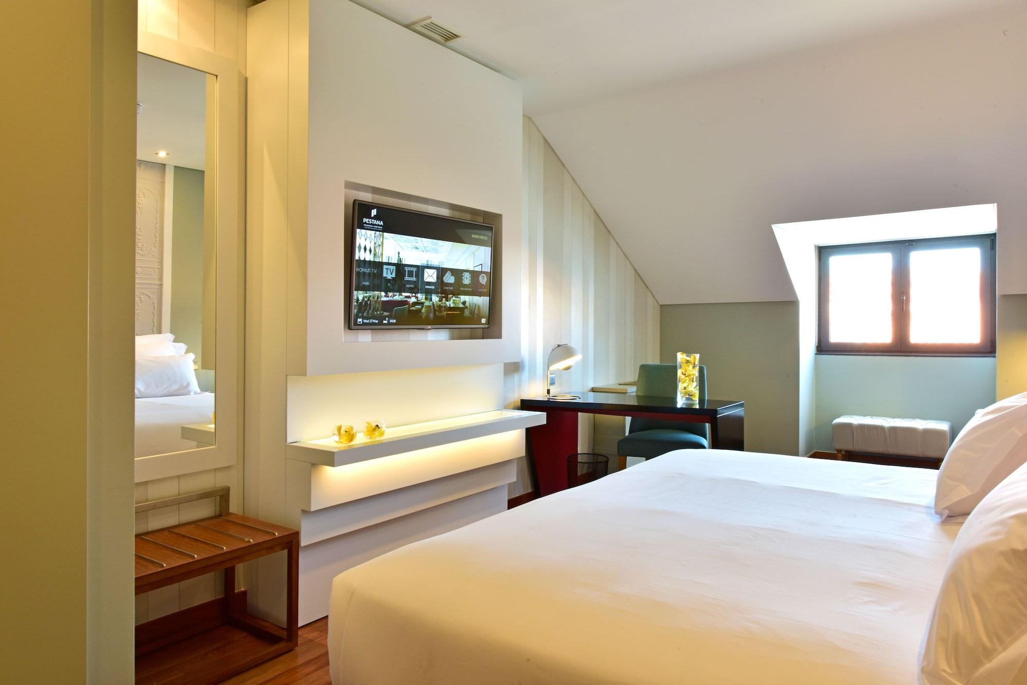 Pousada de Lisboa Praça do Comércio - Small Luxury Hoteles of the World Exterior foto A room at the hotel