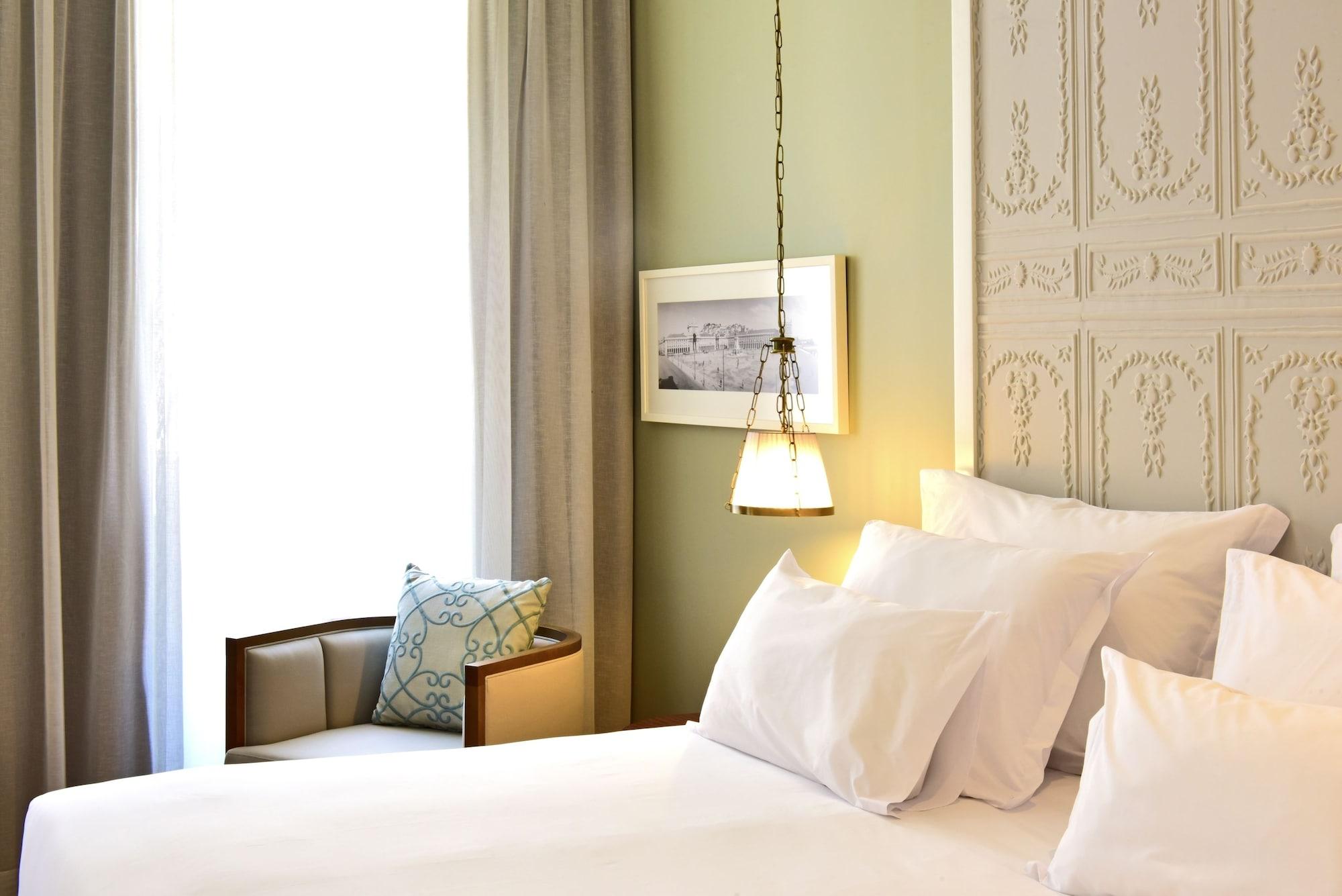 Pousada de Lisboa Praça do Comércio - Small Luxury Hoteles of the World Exterior foto A room at the hotel