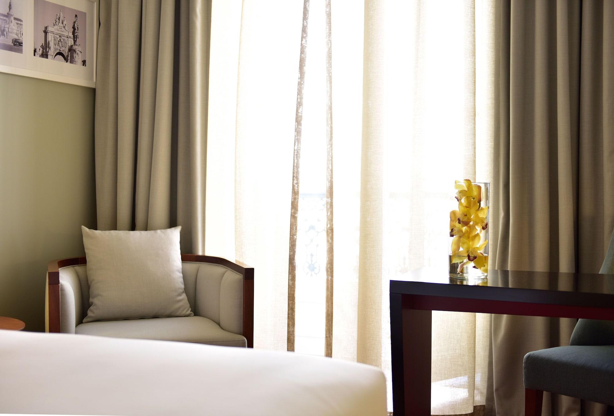 Pousada de Lisboa Praça do Comércio - Small Luxury Hoteles of the World Exterior foto A room at the hotel